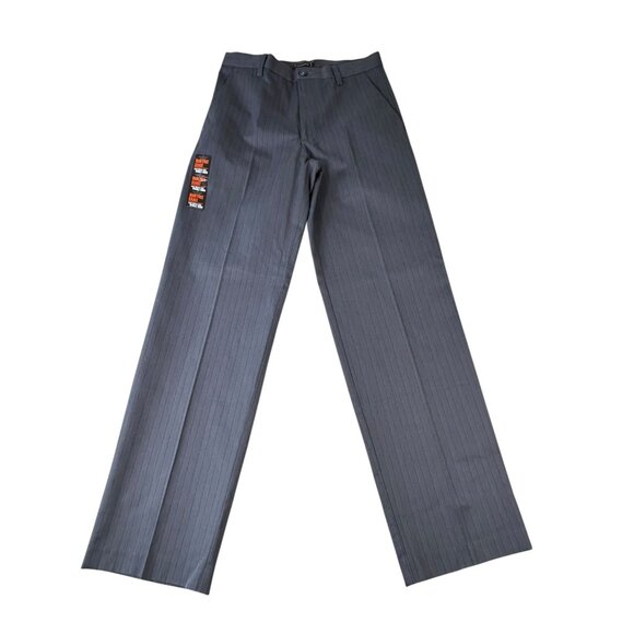 NEW Dockers D3 Classic Fit Pants Gray Pinstripes Men's Sz 30x32 Iron Free Khaki - Picture 1 of 9